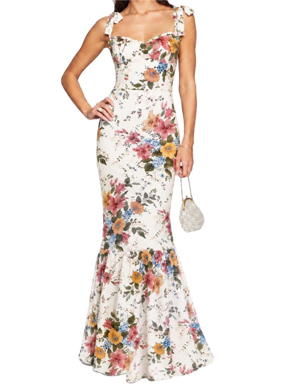 Reformation Jasen Maxi Dress Marie Antoinette Floral Romantic Boho 0